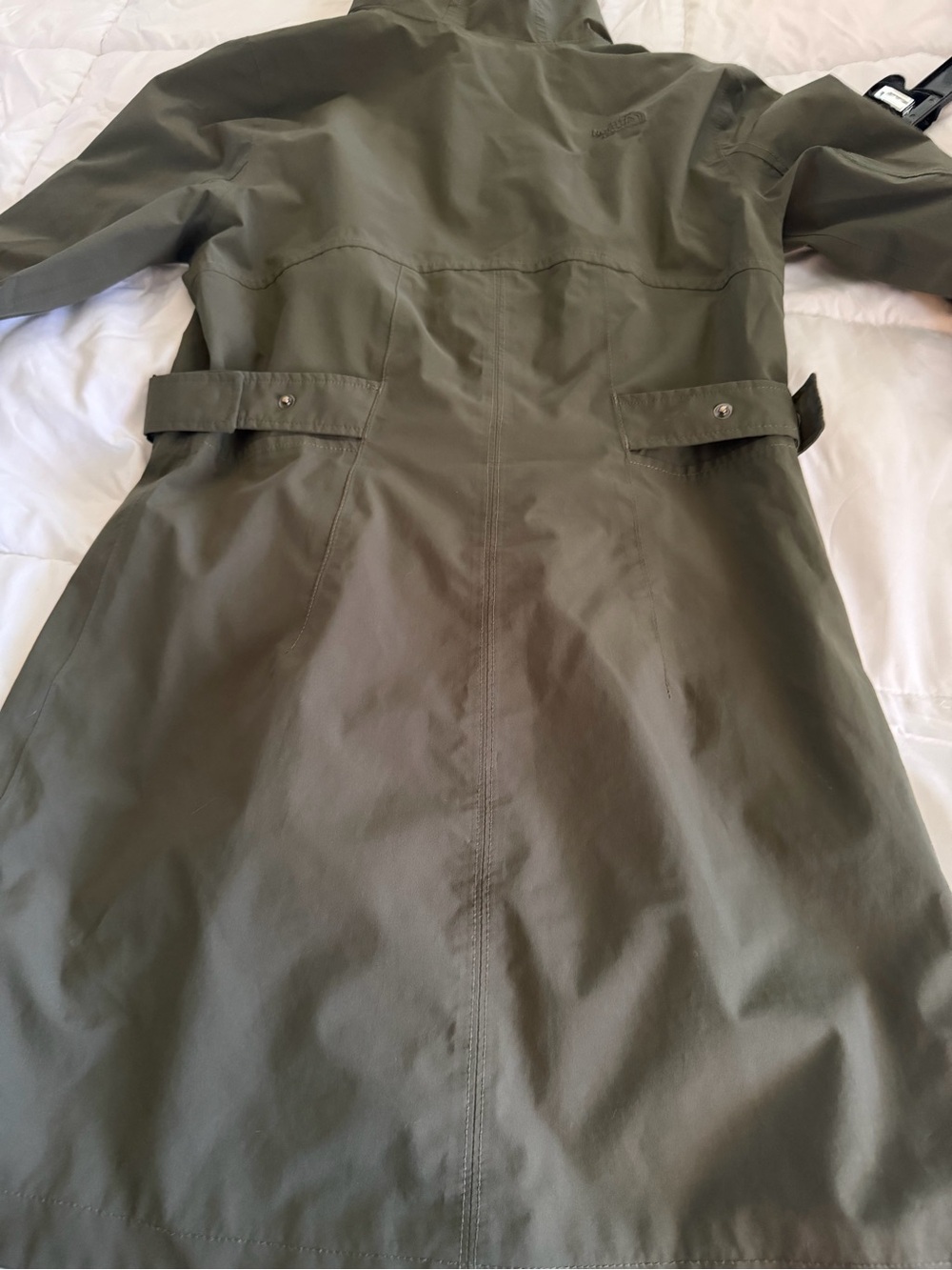 The North Face Women's City Breeze Rain Parka — Olive - Picture 8 of 12